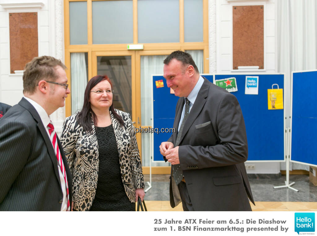 Gregor Rosinger (Rosinger Group) Yvette Rosinger (Rosinger Group), Peter Heinrich (BRN), © Martina Draper/photaq (07.05.2016) 