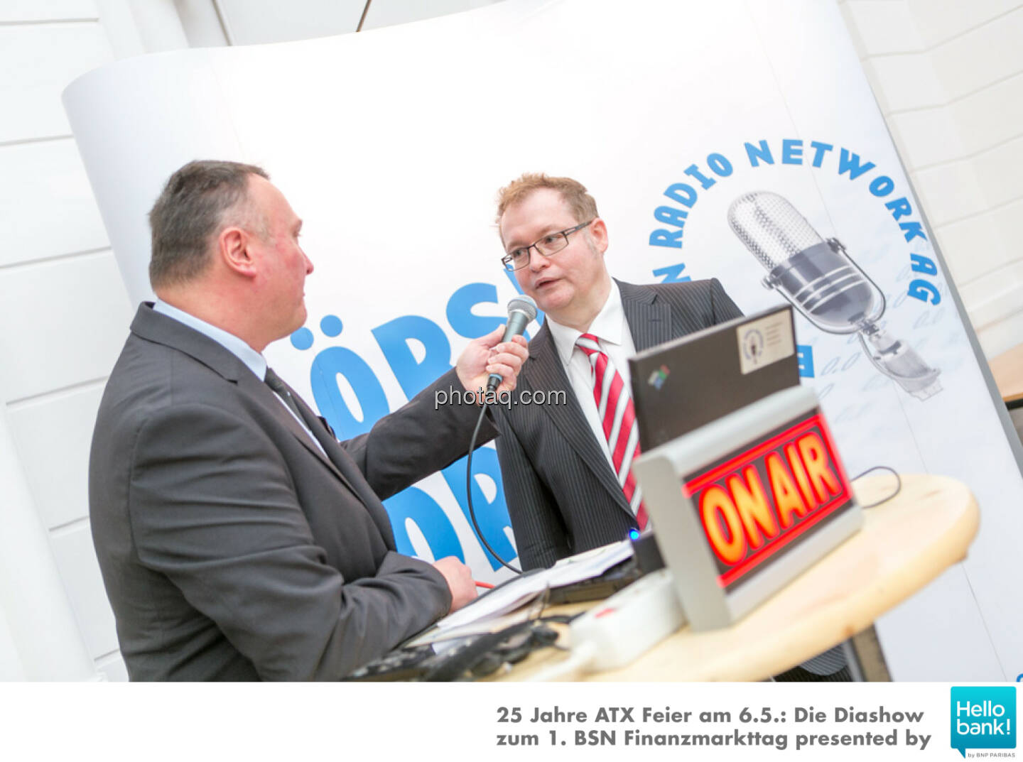 Peter Heinrich (BRN), Gregor Rosinger (Rosinger Group)  für http://www.boersenradio.at