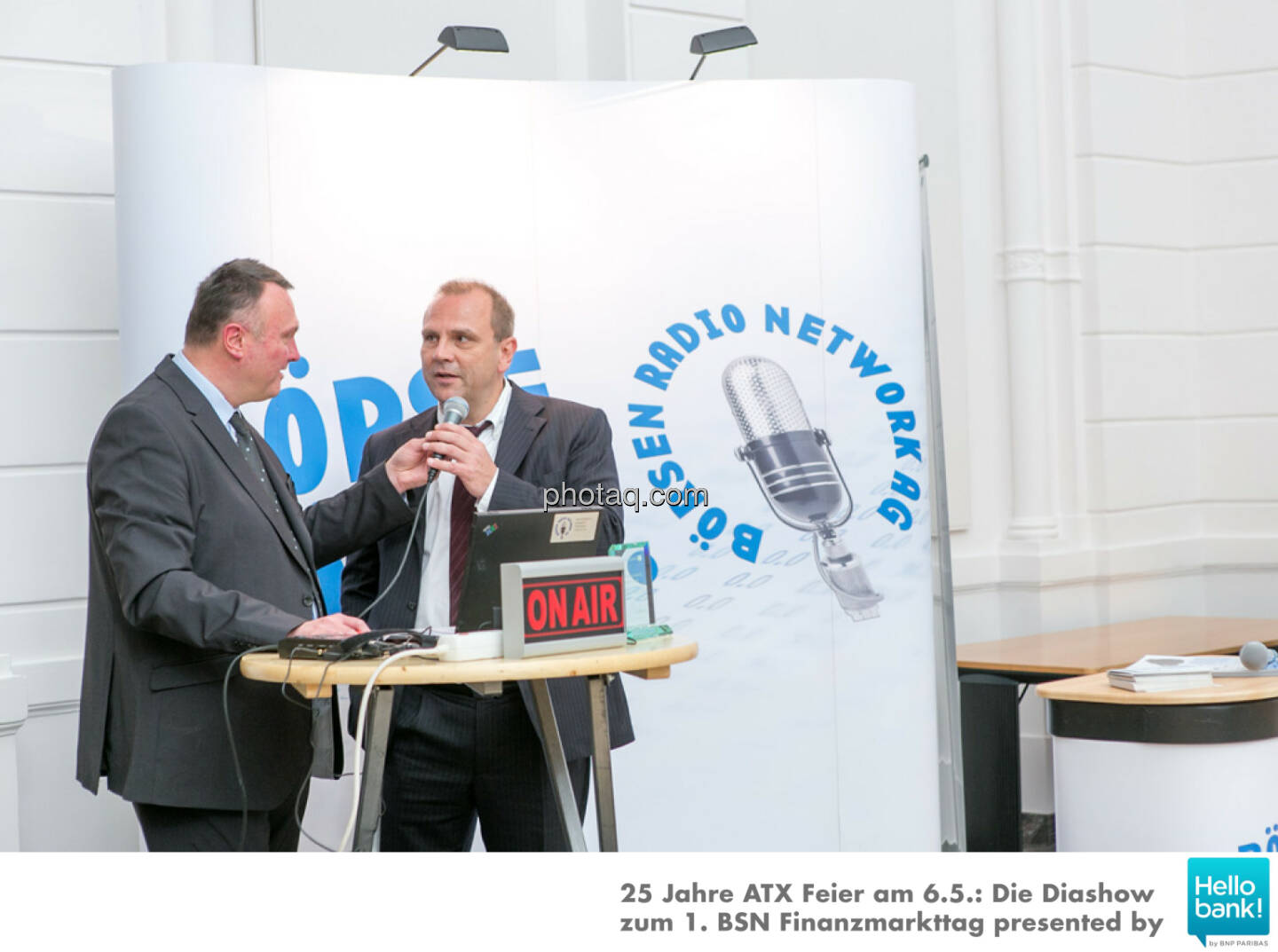 Peter Heinrich (BRN), Michael Laufenberg (Oddo Seydler)  für http://www.boersenradio.at