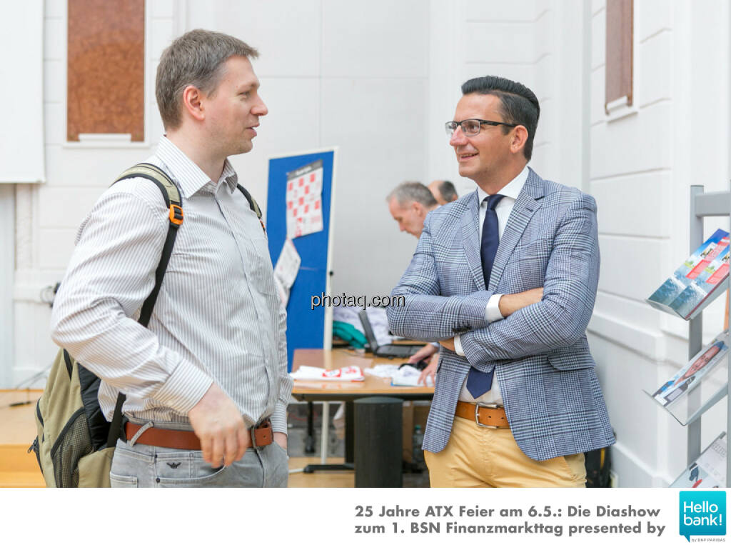 Thomas Böttcher (B2MS GmbH), Christian Röhl (DividendenAdel), © Martina Draper/photaq (07.05.2016) 