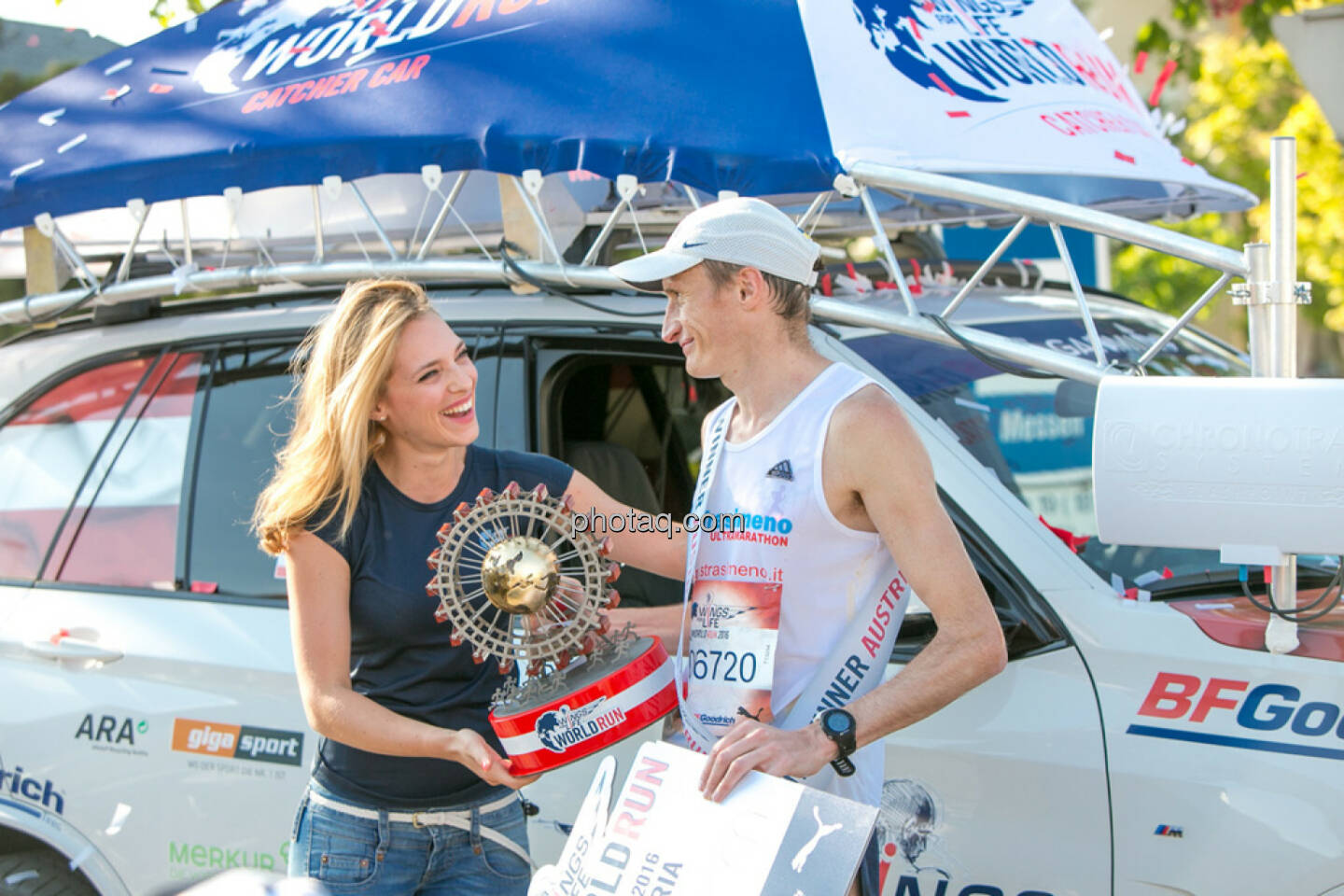 Evgenii Glyva, Sieger Österreich Wings for Life Worldrun 2016