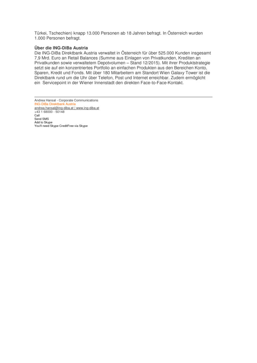ING-DiBa Umfrage: Sparbuch: Jeder Vierte am Absprung, Seite 2/2, komplettes Dokument unter http://boerse-social.com/static/uploads/file_1042_ing-diba_umfrage_sparbuch_jeder_vierte_am_absprung.pdf