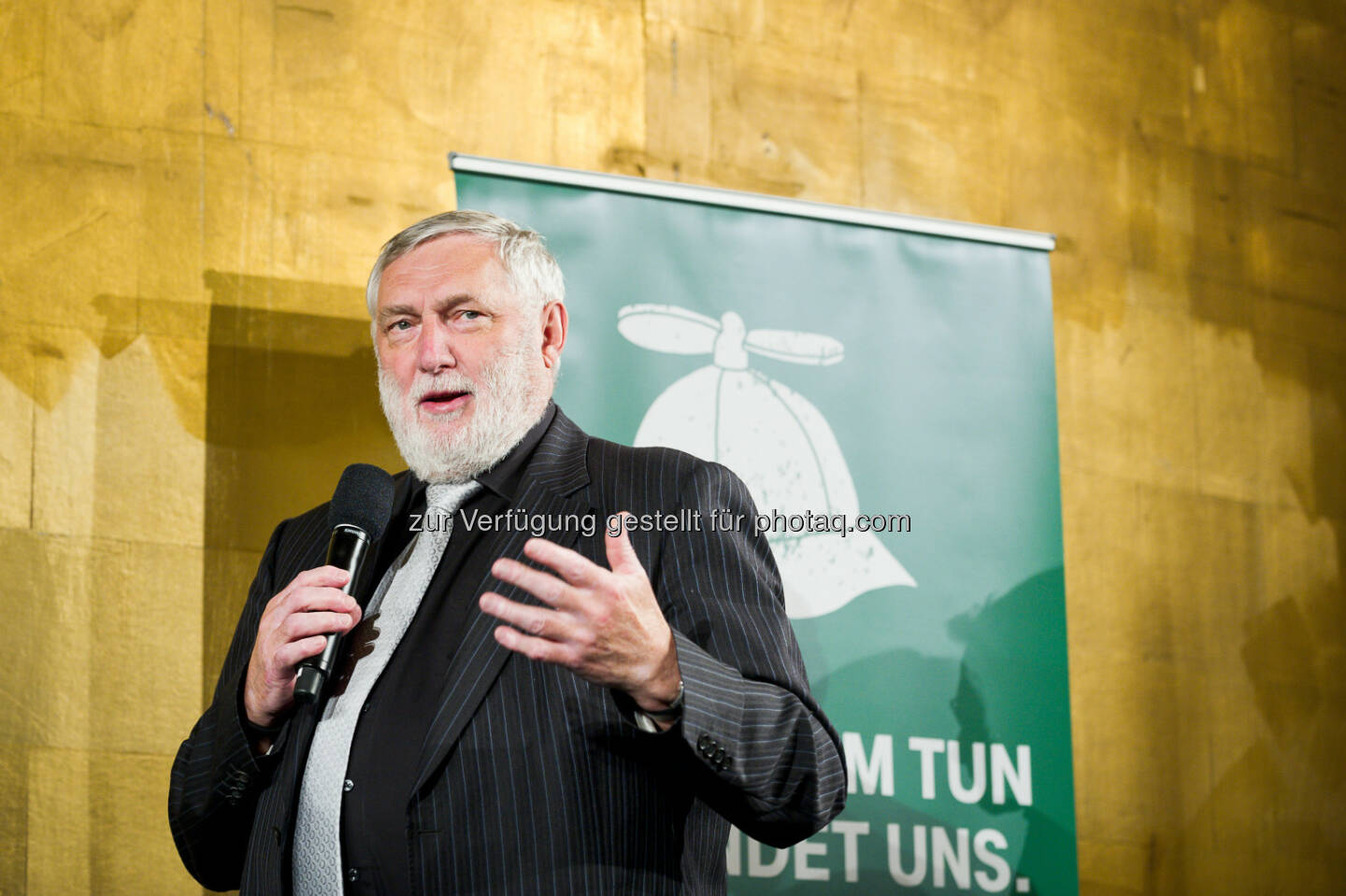 Franz Fischler (TUN-Jury-Vorsitzender) : T-Mobile Umwelt- und Nachhaltigkeitsfonds vergibt 50.000 Euro für die besten nachhaltigen Innovationen : Fotocredit: T-Mobile/TEDxAmRing/Auer