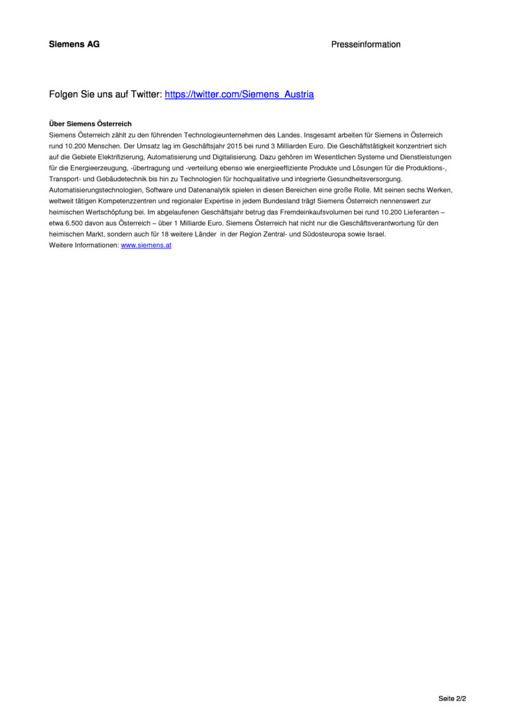 Siemens: Railpool bestellt f&uuml;nf Vectron-Lokomotiven , Seite 2/2, komplettes Dokument unter http://boerse-social.com/static/uploads/file_1055_siemens_railpool_bestellt_funf_vectron-lokomotiven.pdf