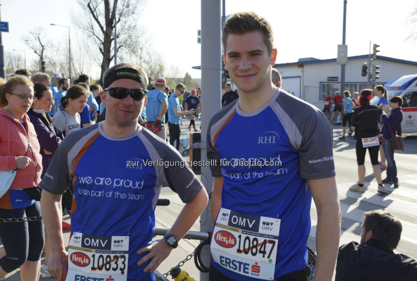RHI beim Vienna City Marathon 2013