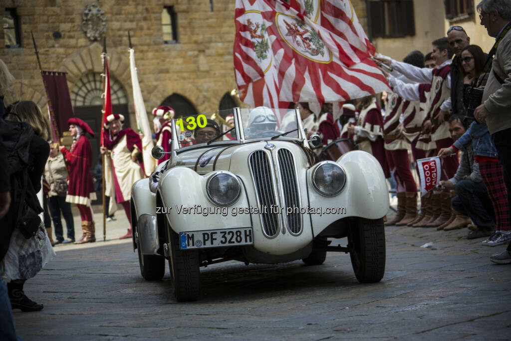 BMW auf der Mille Miglia : Die BMW Group Classic bei der Mille Miglia 2016 : © BMW Group, © Aussendung (18.05.2016)