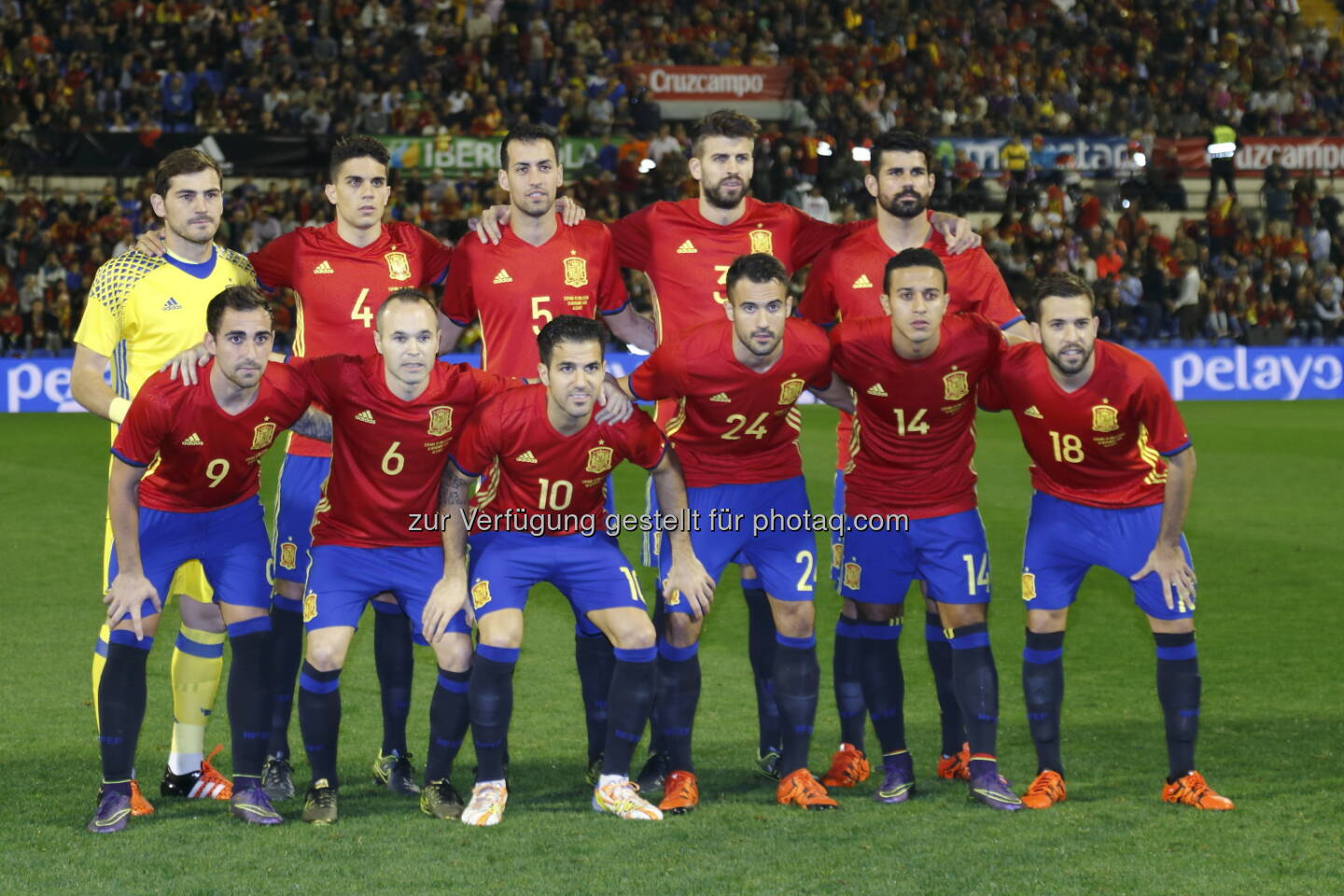 Nationalteam Spanien : Die spanischen Top-Fußballer bereiten sich im Montafon auf die Fußball-EM vor : Fotocredit: Carrusan Press/Carmelo Rubio