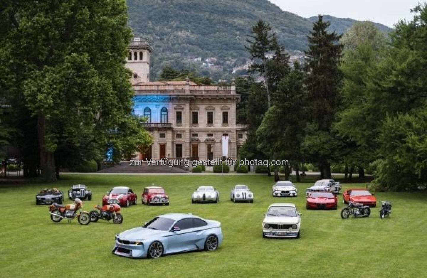 Hommage-Fahrzeuge der BMW Group : Tradition als Inspiration. Die Hommage-Fahrzeuge der BMW Group erstmals gemeinsam auf dem Concorso d’Eleganza Villa d’Este 2016 : © BMW Group