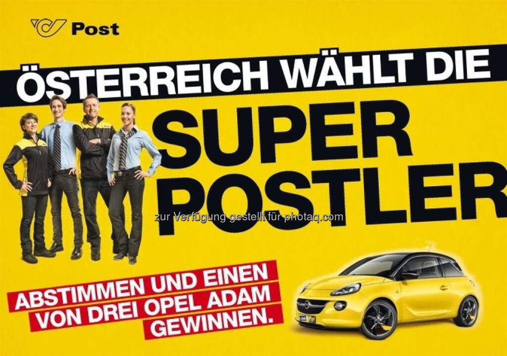Österreich wählt die Super Postler (c) Post (16.04.2013) 