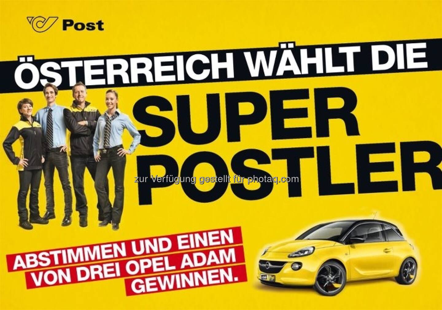 Österreich wählt die Super Postler (c) Post