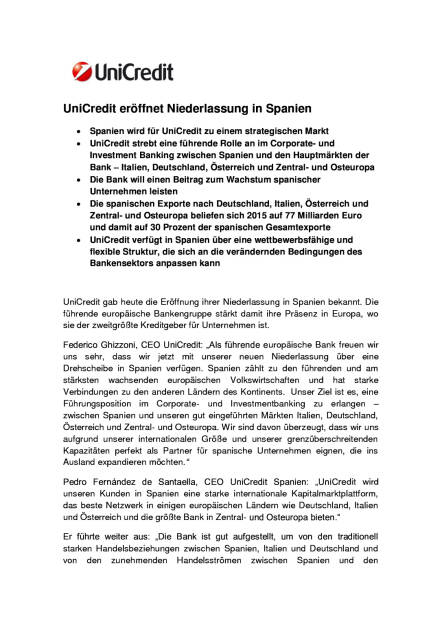 UniCredit eröffnet Niederlassung in Spanien, Seite 1/3, komplettes Dokument unter http://boerse-social.com/static/uploads/file_1095_unicredit_eroffnet_niederlassung_in_spanien.pdf (23.05.2016) 