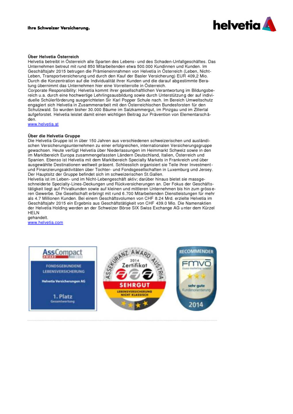 Helvetia Versicherungen AG: Schutzwaldaufforstung im Zillertal, Seite 3/3, komplettes Dokument unter http://boerse-social.com/static/uploads/file_1113_helvetia_versicherungen_ag_schutzwaldaufforstung_im_zillertal.pdf