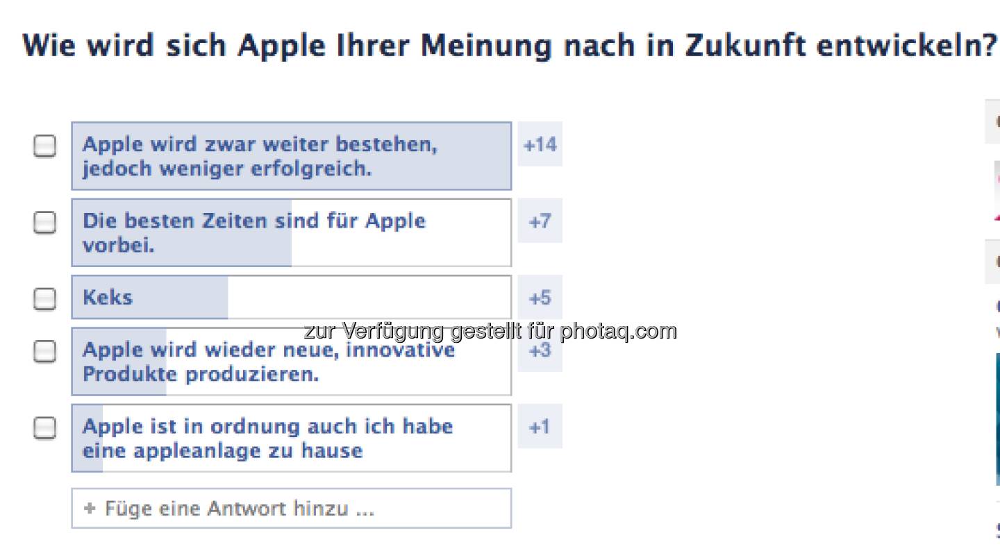 Wie wird sich Apple entwickeln? Das fragt direktanlage.at via Facebook  https://www.facebook.com/direktanlage.at