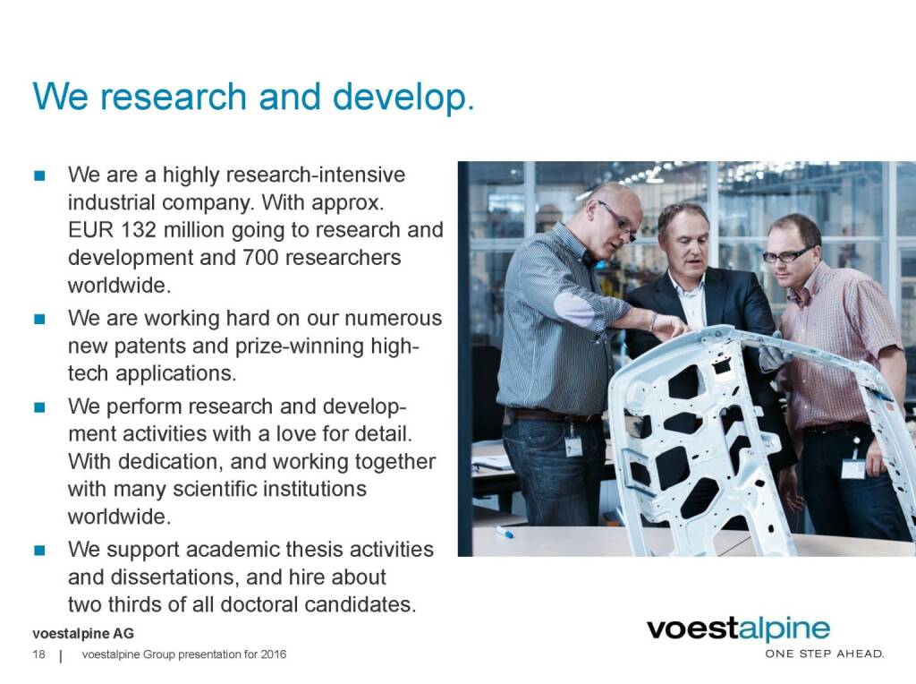 voestalpine - We research and develop (06.06.2016) 