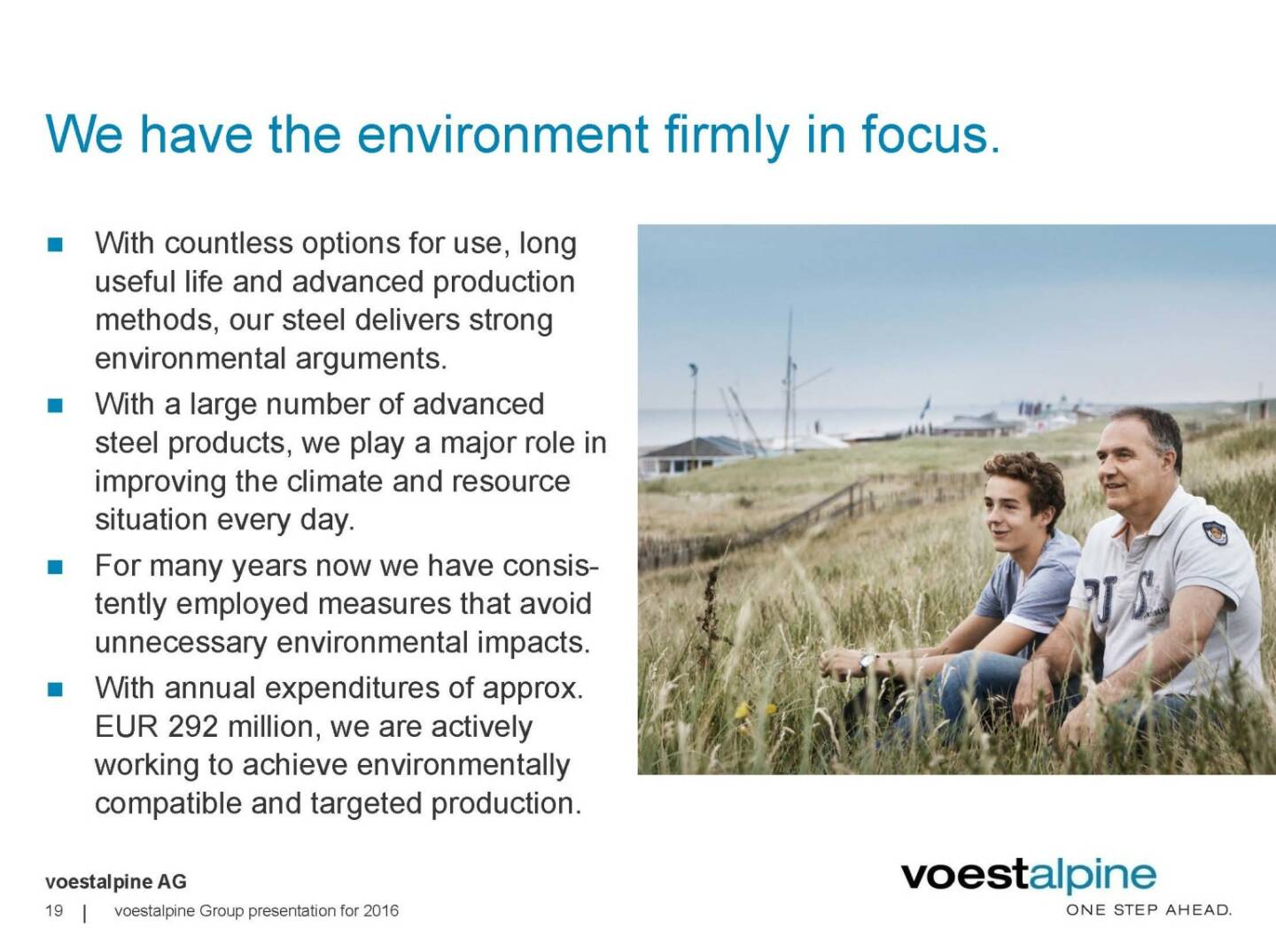 voestalpine - We have the environment firmly in focus