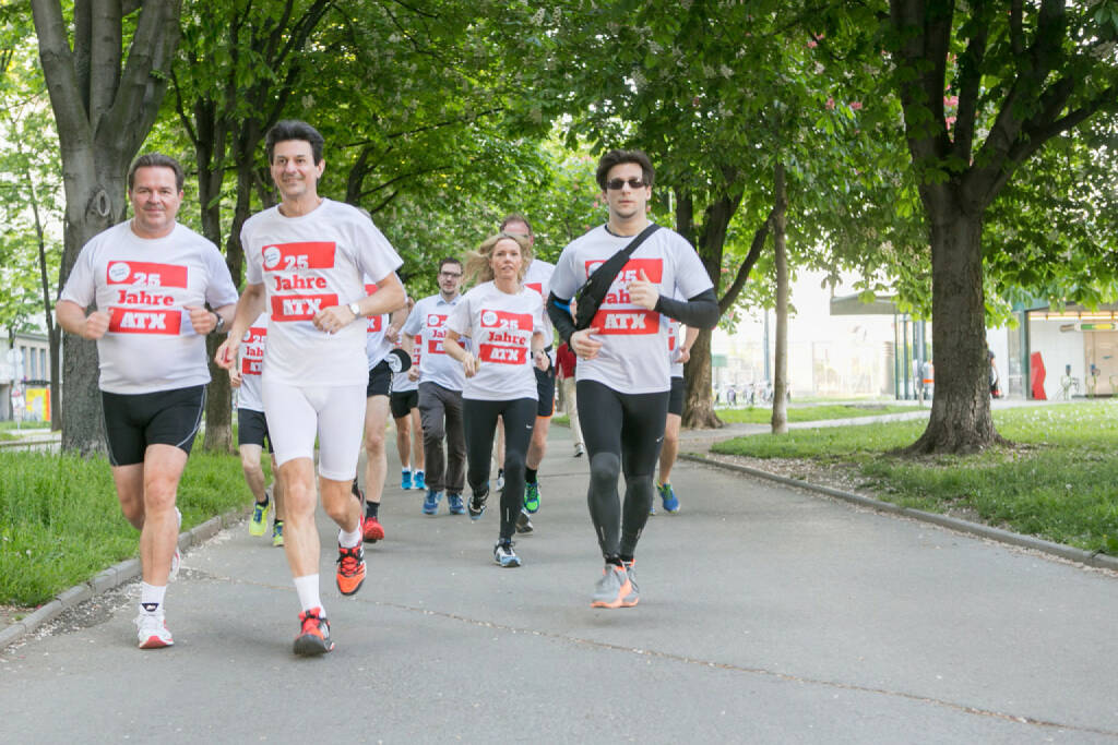 Gernot Heitzinger, Peter Brezinschek, Lukas Jersabek  (25 Jahre ATX - Lauf in rot-weiss-rot ) (09.06.2016) 