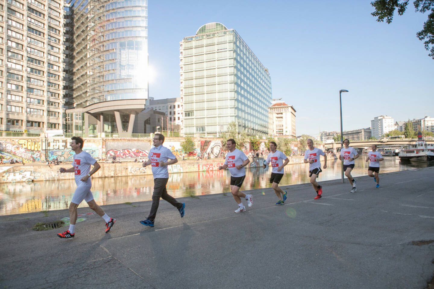 25 Jahre ATX - Lauf in rot-weiss-rot 