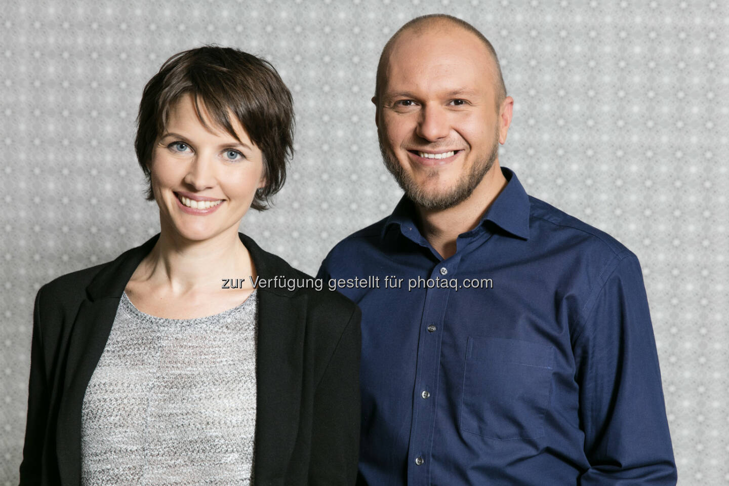 Gerhild Salcher (Chefradaktion), Hannes Huss (Stv. Chefredaktion) : Die neue Chefredaktion von W24 : Fotocredit: W24/Nußbaum 