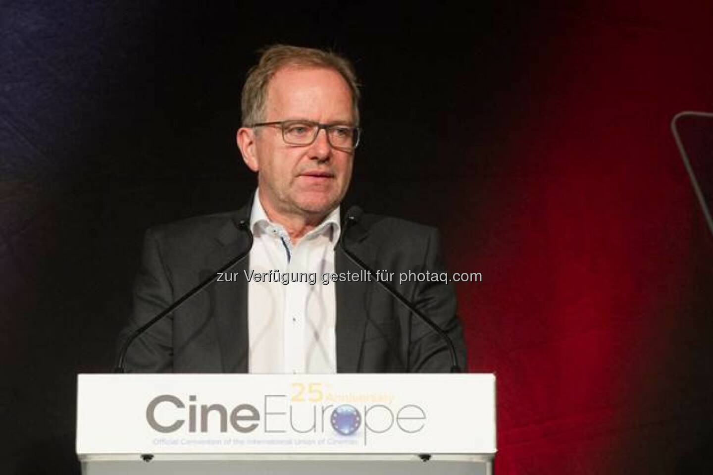 Christian Langhammer (Cineplexx Eigentümer) : Auszeichnung mit dem „International Exhibitor of the Year Award“ am 23. Juni als erster österreichischer Kinobetreiber im Rahmen der CineEurope in Barcelona : Fotocredit: image./Tanja van Rooden