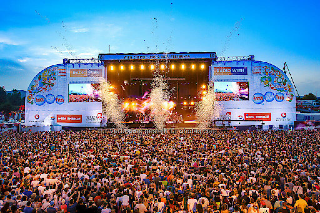 Festbühne am Donauinselfest 2016 : 3,1 Mio. Besucher an drei Tagen : Fotocredit: Donauinselfest/Wieser (27.06.2016) 