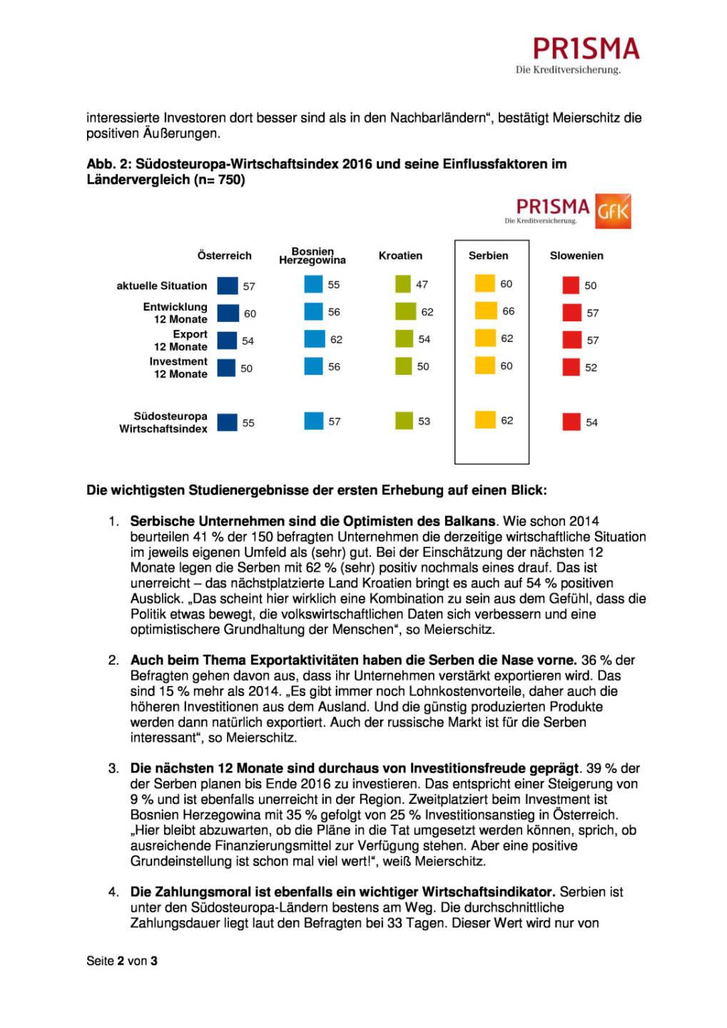 Prisma Die Kreditversicherung: In Serbien regiert auch heuer Optimismus, Seite 2/3, komplettes Dokument unter http://boerse-social.com/static/uploads/file_1284_prisma_die_kreditversicherung_in_serbien_regiert_auch_heuer_optimismus.pdf