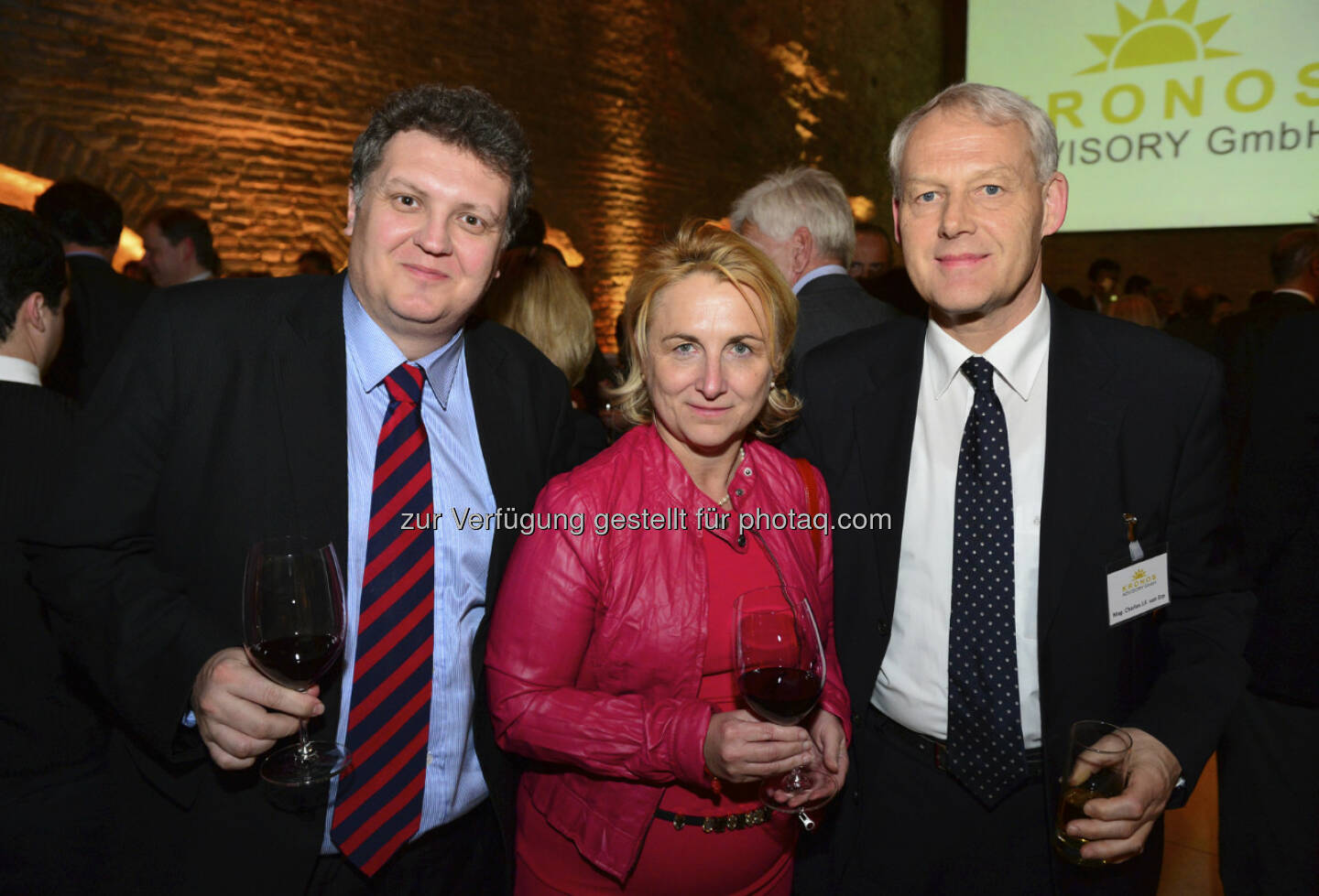 Martin Felenda, Claudia Stadler und Charles van Erp (c) Harald Artner / APA OTS