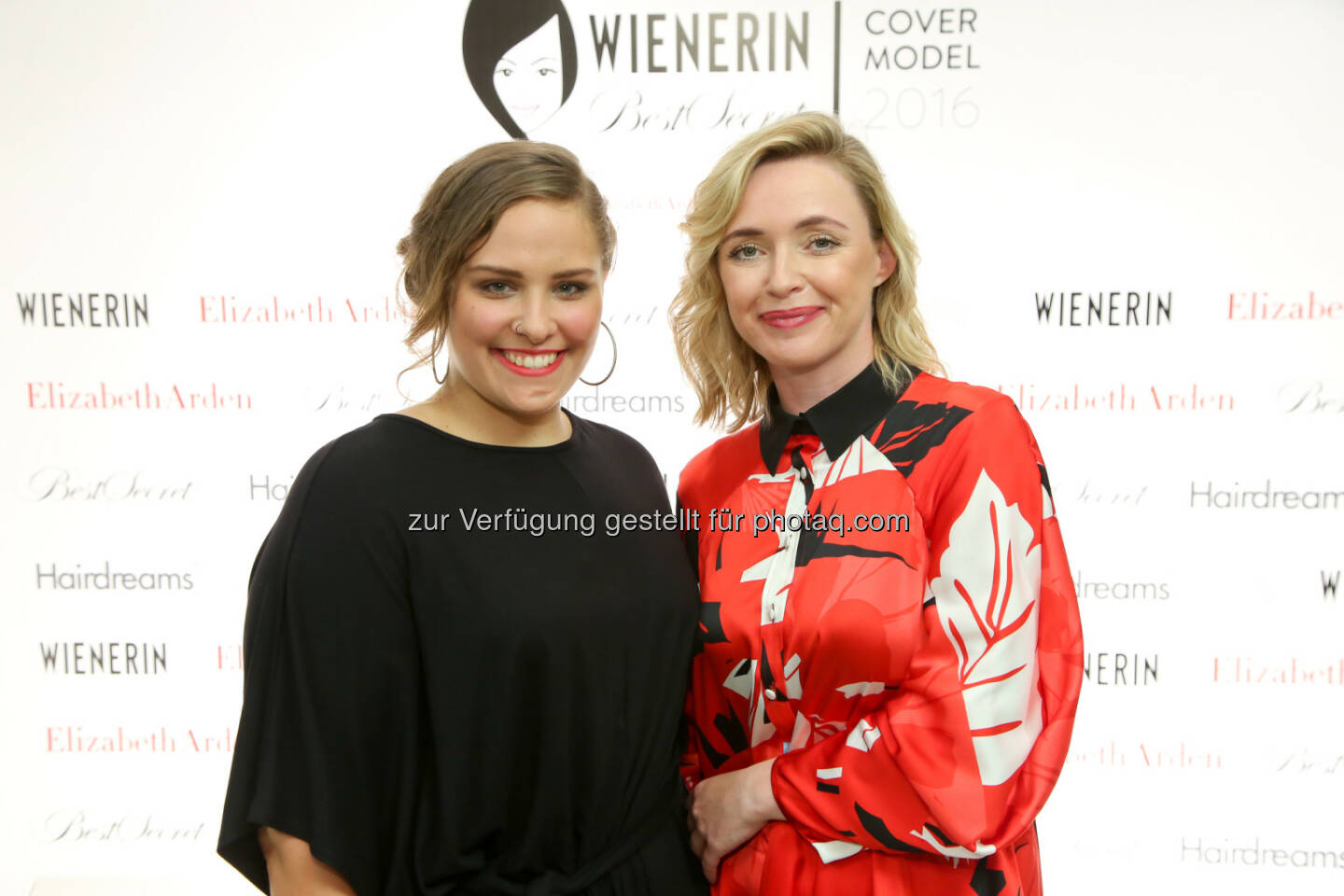 Nina Legat (Gewinnerin), Barbara Haas (Chefredakteurin Wienerin) : Nina Legat gewinnt das Finale des Wienerin Covermodel Contests presented by BestSecret : Fotocredit: wienerin/Schiffl