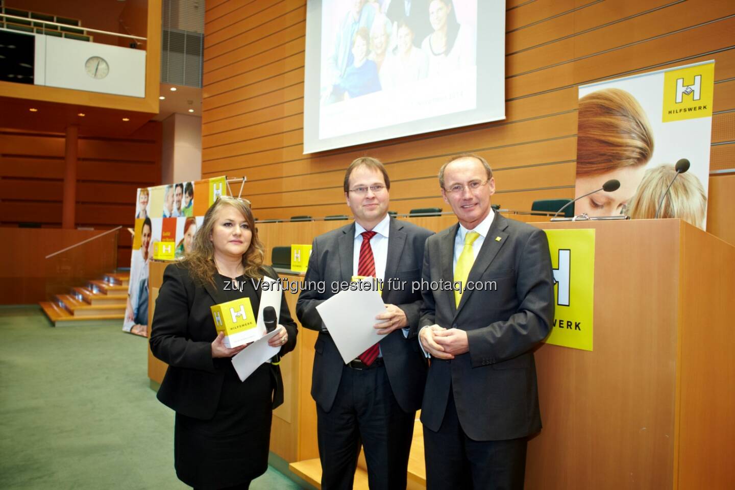 Elisabeth Anselm, Walter Marschitz, Othmar Karas (Präsident) : Führungswechsel im Hilfswerk Österreich : Elisabeth Anselm wird alleinige Geschäftsführerin, Walter Marschitz wechselt zur Sozialwirtschaft Österreich : Fotocredit: Franz Gleiss / Hilfswerk