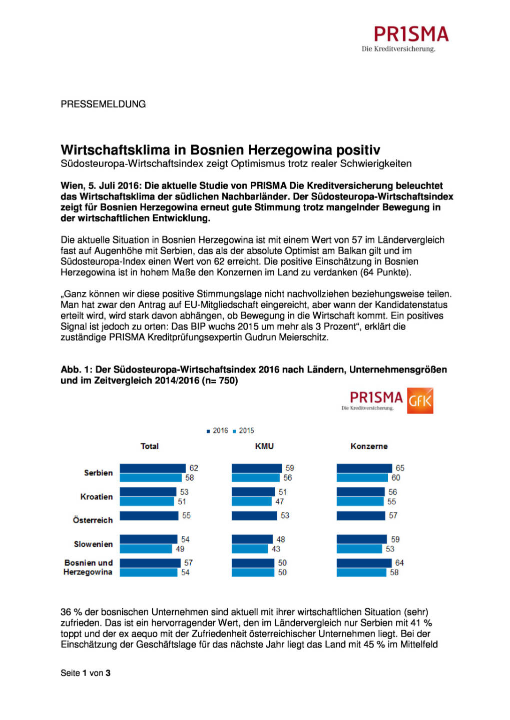 Prisma Die Kreditversicherung: Wirtschaftsklima in Bosnien Herzegowina positiv	, Seite 1/3, komplettes Dokument unter http://boerse-social.com/static/uploads/file_1333_prisma_die_kreditversicherung_wirtschaftsklima_in_bosnien_herzegowina_positiv.pdf