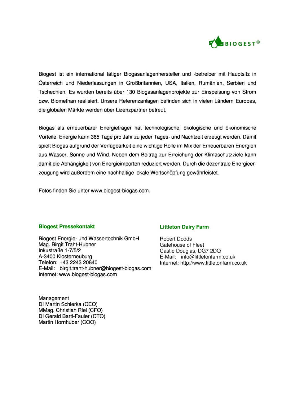 Biogest erh&auml;lt UK AD & Biogas Industry Award 2016, Seite 2/2, komplettes Dokument unter http://boerse-social.com/static/uploads/file_1356_biogest_erhalt_uk_ad_biogas_industry_award_2016.pdf