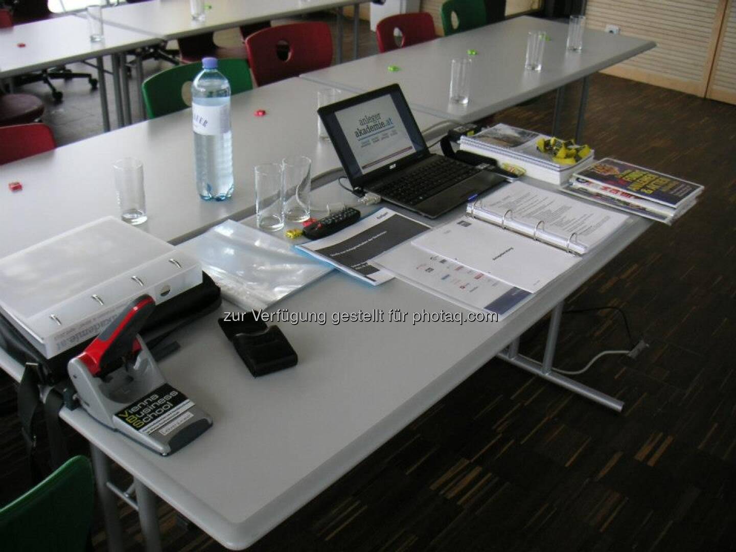 Anlegerakademie.at in der Vienna Business School