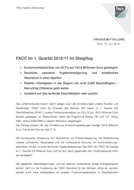 FACC: 1. Quartal 2016/17 , Seite 1/4, komplettes Dokument unter http://boerse-social.com/static/uploads/file_1395_facc_1_quartal_201617.pdf (13.07.2016) 