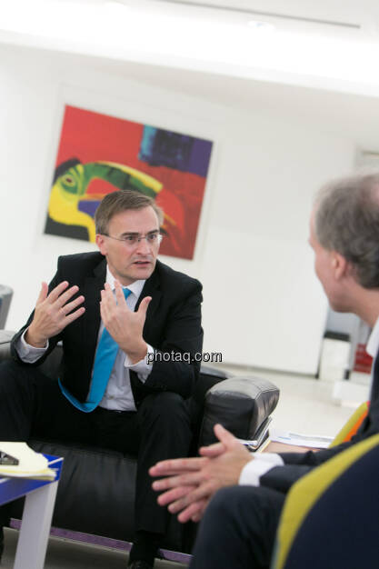 Josef Schuch (Deloitte), Christian Drastil (CD Comm.), © Martina Draper (15.12.2012) 