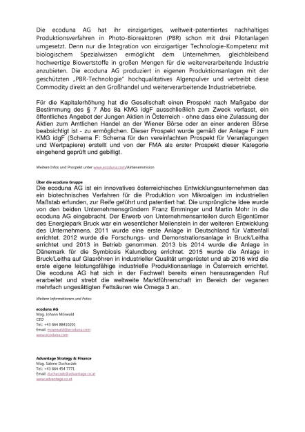 ecoduna AG: Kapitalerhöhung und Tag der offenen Tür, Seite 2/2, komplettes Dokument unter http://boerse-social.com/static/uploads/file_1467_ecoduna_ag_kapitalerhohung_und_tag_der_offenen_tur.pdf (22.07.2016) 