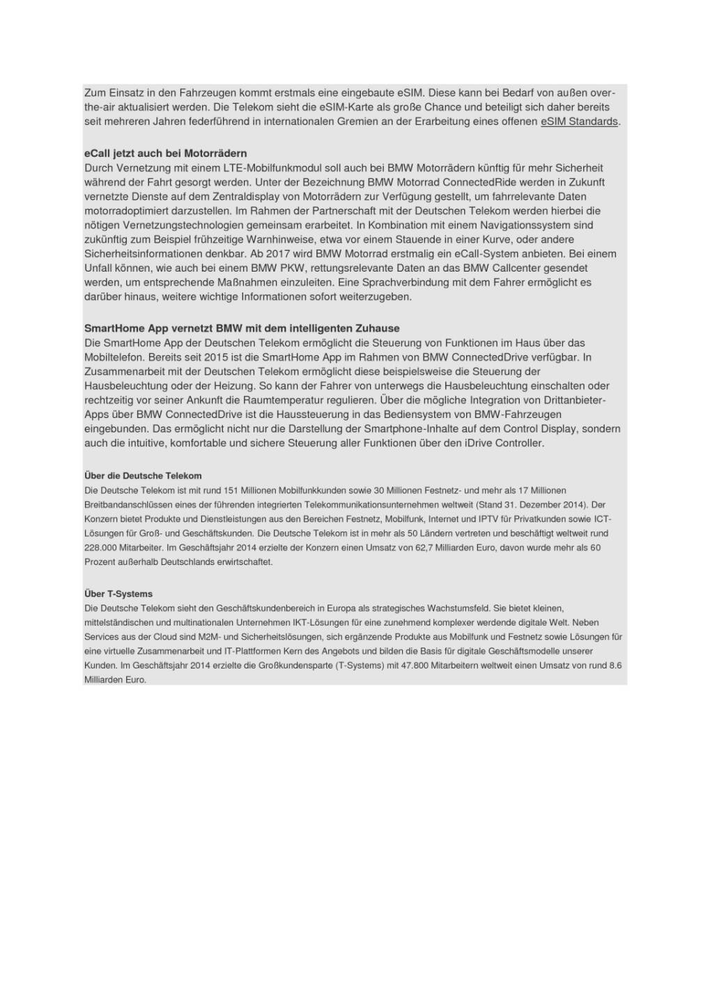 Deutsche Telekom beschleunigt Autos auf der Datenautobahn, Seite 2/2, komplettes Dokument unter http://boerse-social.com/static/uploads/file_1473_deutsche_telekom_beschleunigt_autos_auf_der_datenautobahn.pdf