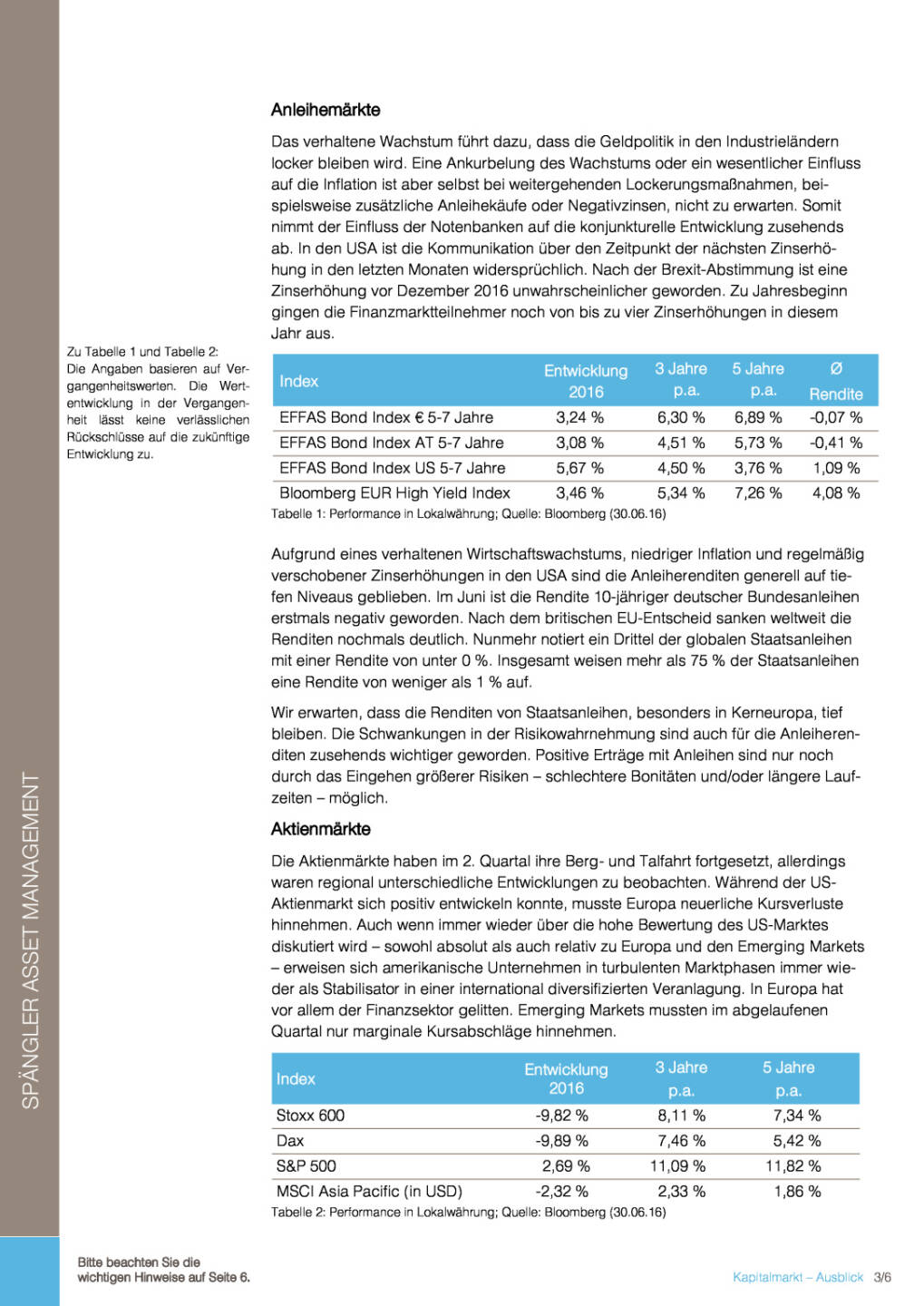 Bankhaus Sp&auml;ngler: Kapitalmarktausblick, Seite 3/6, komplettes Dokument unter http://boerse-social.com/static/uploads/file_1485_bankhaus_spangler_kapitalmarktausblick.pdf