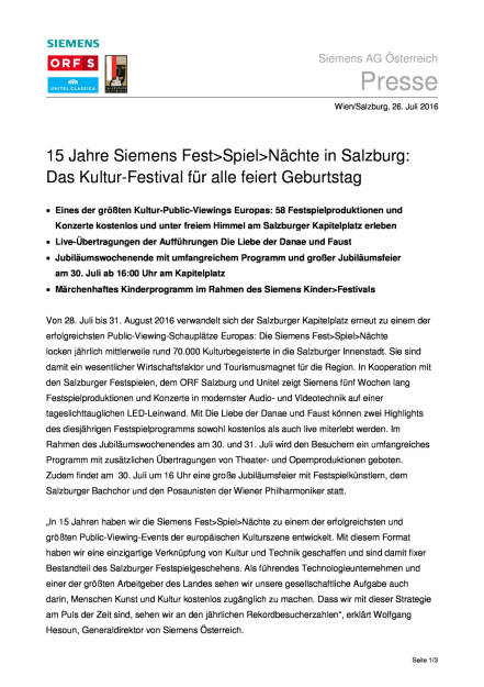 Siemens: 15 Jahre Fest>Spiel>Nächte in Salzburg, Seite 1/3, komplettes Dokument unter http://boerse-social.com/static/uploads/file_1488_siemens_15_jahre_festspielnachte_in_salzburg.pdf (26.07.2016) 