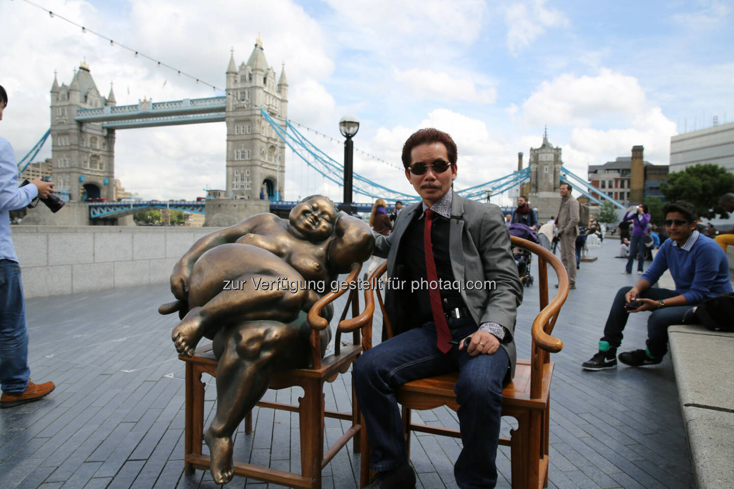 Xu Hongfei (Künstler), Skulptur, London : „Chubby Women” vom 1. Bis 10. August in Wien : Open Air Austellung  im Haupthof Museumsquartier : Fotocredit: Xu Hongfei/曾雨林 (Yulin Zeng)