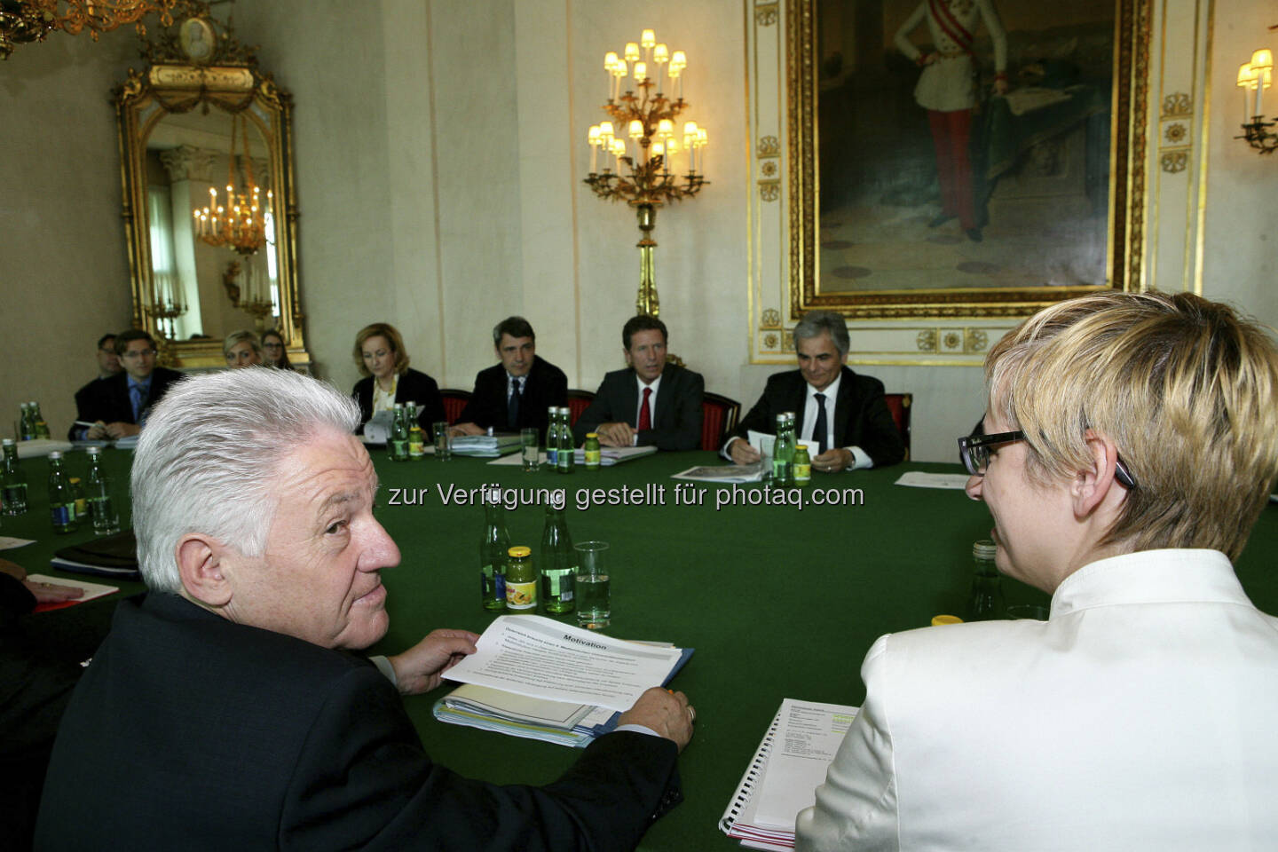 Josef Pühringer und Doris Hummer beim Treffen Medizin-Faktultät (c) Land OÖ/Kraml