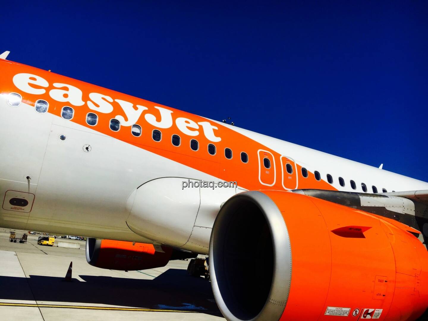 EasyJet, Flugzeug, Düse