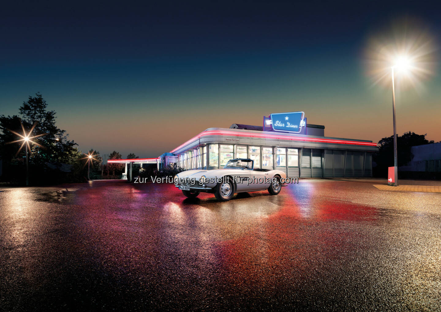 Elvis` BMW 507 : Comeback beim Concours d’Elegance in Pebble Beach des vollständig restaurierten Roadster des „King of Rock’n’Roll“ : Fotocredit: ©BMW Group