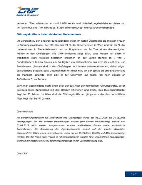 CRIF: Österreichische Unternehmen im Focus, Seite 3/7, komplettes Dokument unter http://boerse-social.com/static/uploads/file_1578_crif_osterreichische_unternehmen_im_focus.pdf (08.08.2016) 