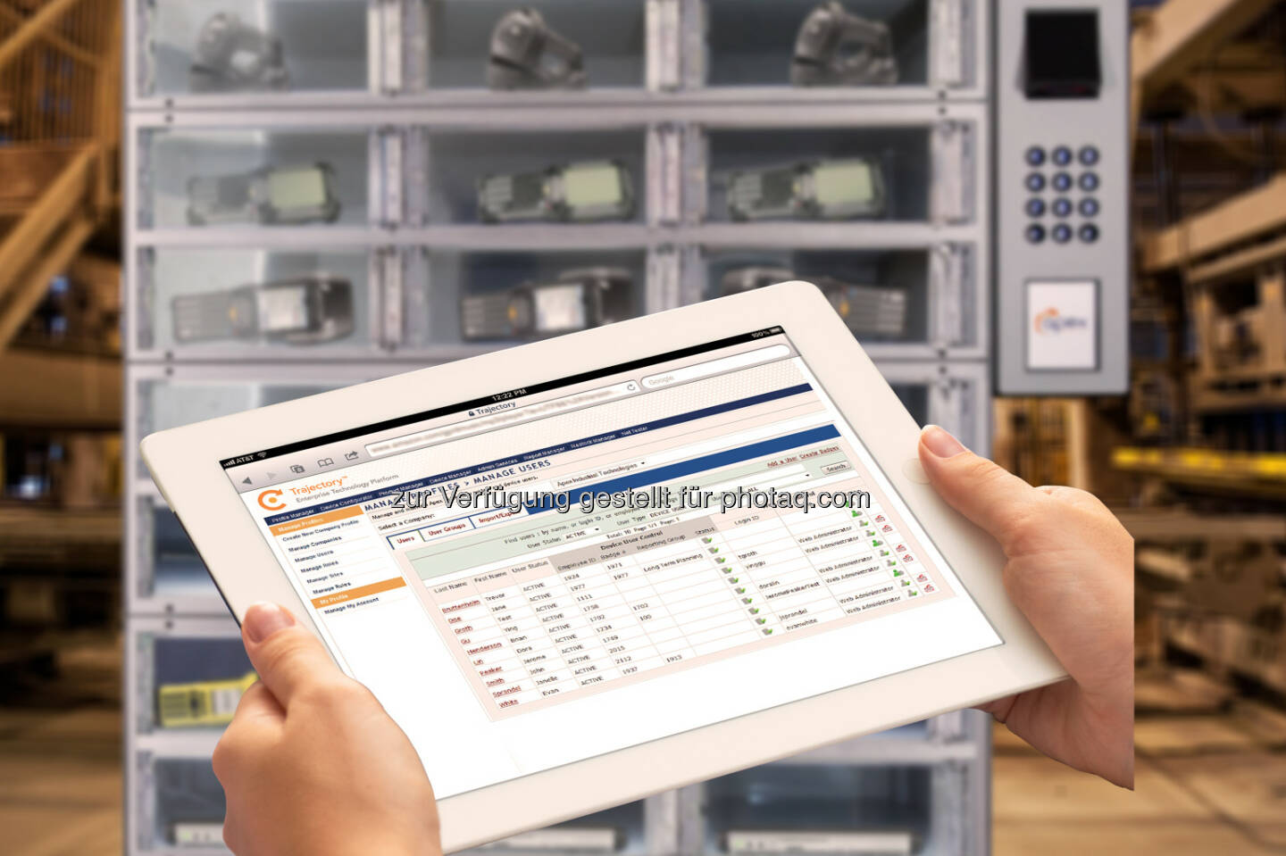 Cloud-Server : Apex Supply Chain Technologies® installiert Cloud-Server in Frankfurt am Main - Zur Datensicherheit für Nutzer der Trajectory Cloud von Apex : Fotocredit:Apex Supply Chain Technologies