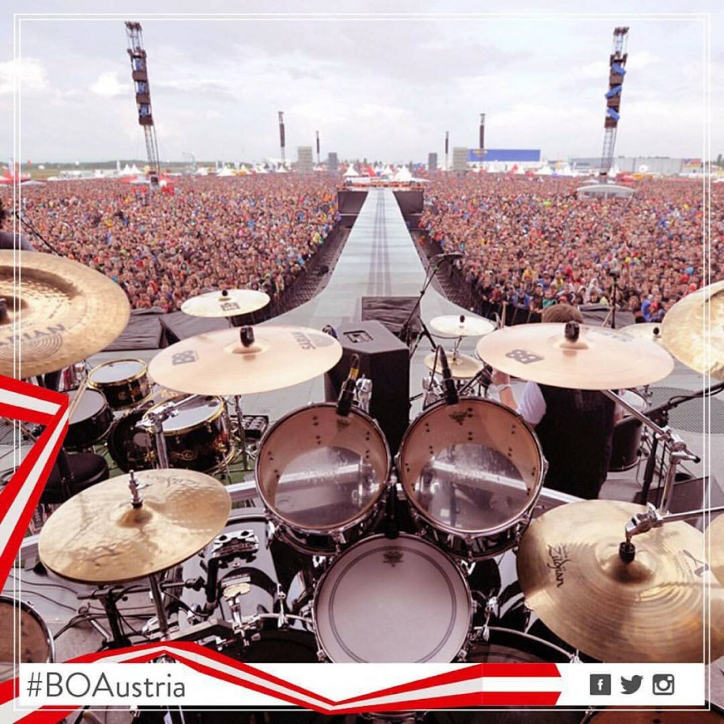 Ausblick von der Bühne während eines AC/DC Konzerts (c) Philip Martin Rusch