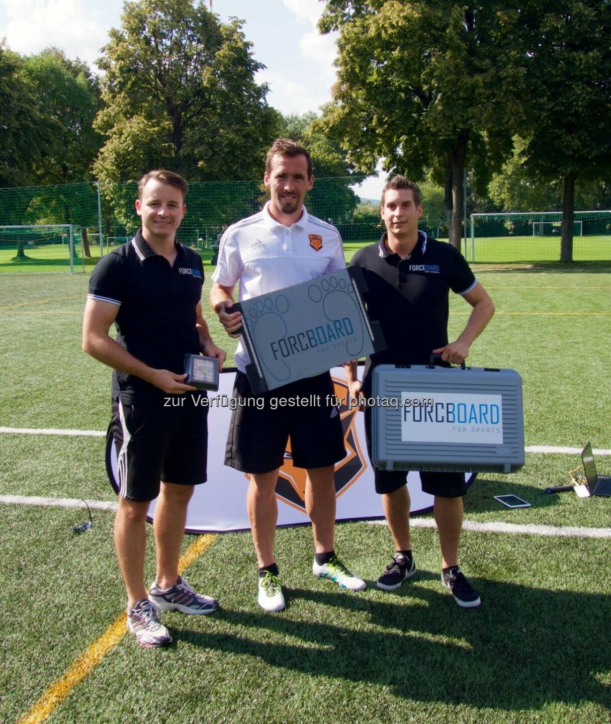 Matthias Stelzmüller, Christian Fuchs und Marc Payer