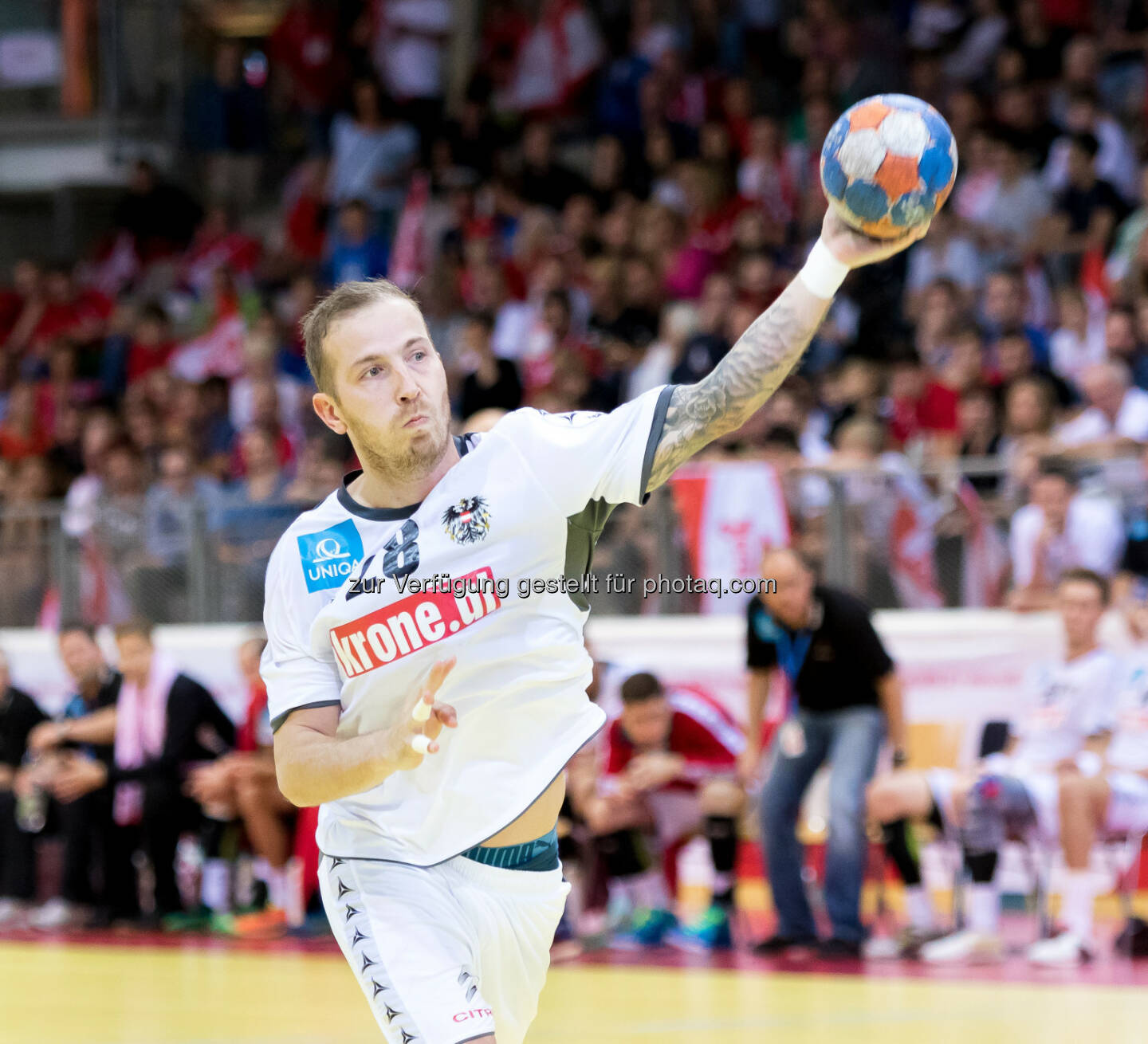 Robert Weber (Handballspieler) : Neuer Partner für ÖHB, ÖEHV und ÖBV : the sportsman vereinbart umfassende Kooperation mit krone.at : Fotocredit: Krone.at/ÖHB/Pucher
