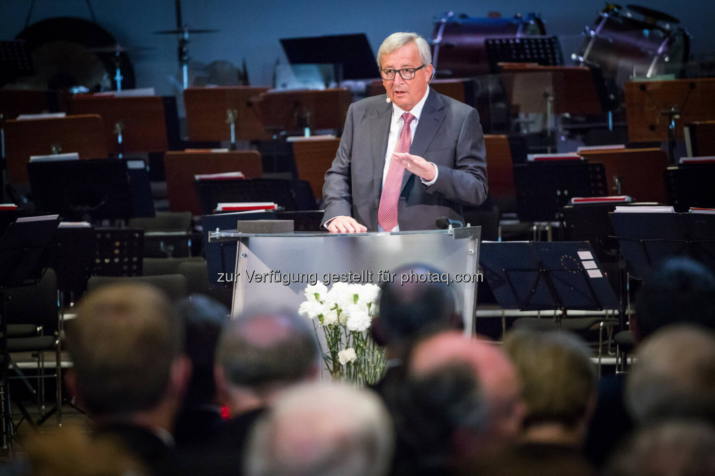 Jean-Claude Juncker (EU-Kommissionspräsident) : Eröffnungsredner des Europäischen Forums Alpbach 2016 im neuen Congress Centrum : „Wir sind nicht allein auf der Welt“ : Fotocredit: Andrei Pungovschi/European Forum Alpbach