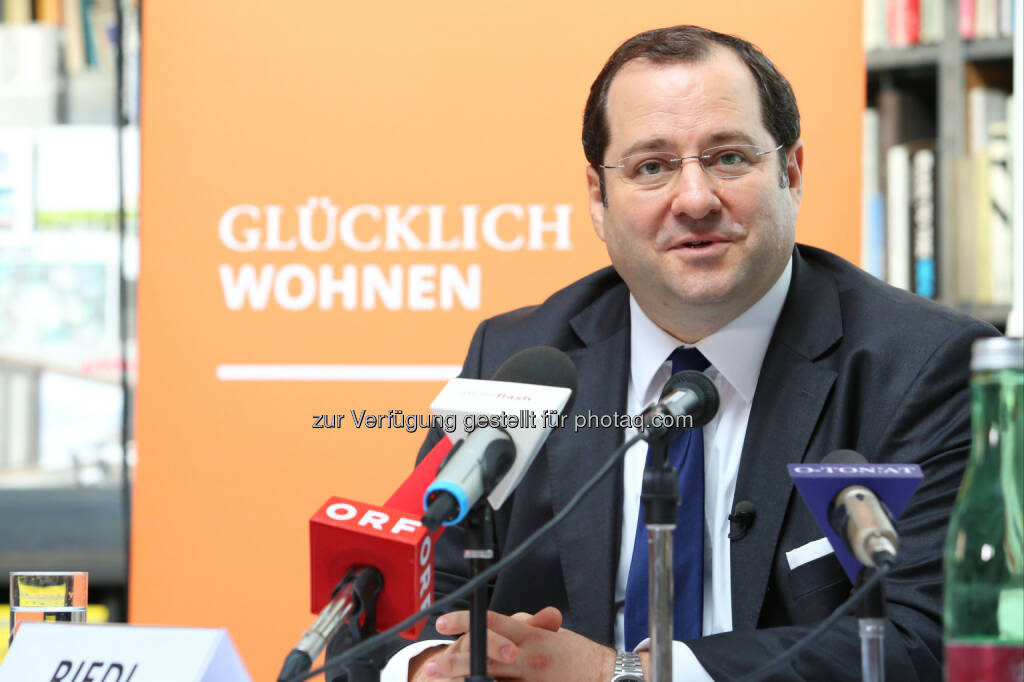 Daniel Riedl (CEO), © Buwog AG/APA-Fotoservice/Schedl (31.08.2016)