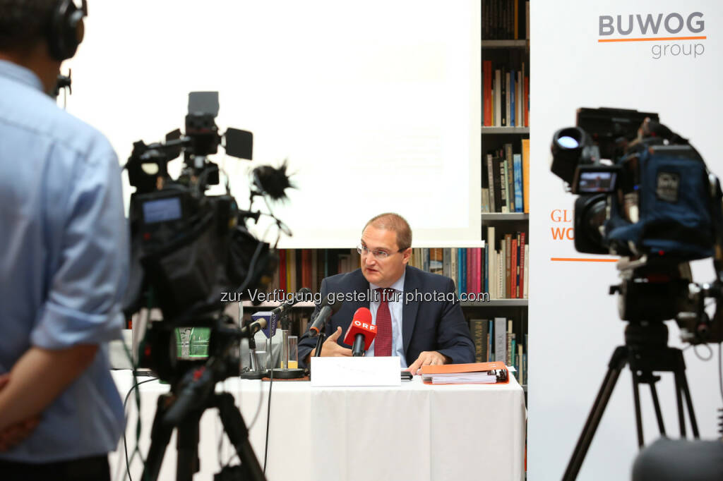 Andreas Segal (stv. CEO, CFO), © Buwog AG/APA-Fotoservice/Schedl (31.08.2016)