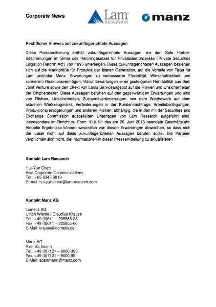 Manz-AG: Joint-Venture LAM-Research, Seite 3/3, komplettes Dokument unter http://boerse-social.com/static/uploads/file_1734_manz-ag_joint-venture_lam-research.pdf (06.09.2016) 